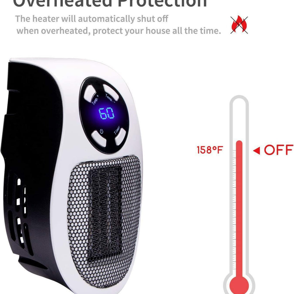 Household Heater Mini Portable Hot Air Fan Mini Instant Heater Small Small Sun Remote Control Heater