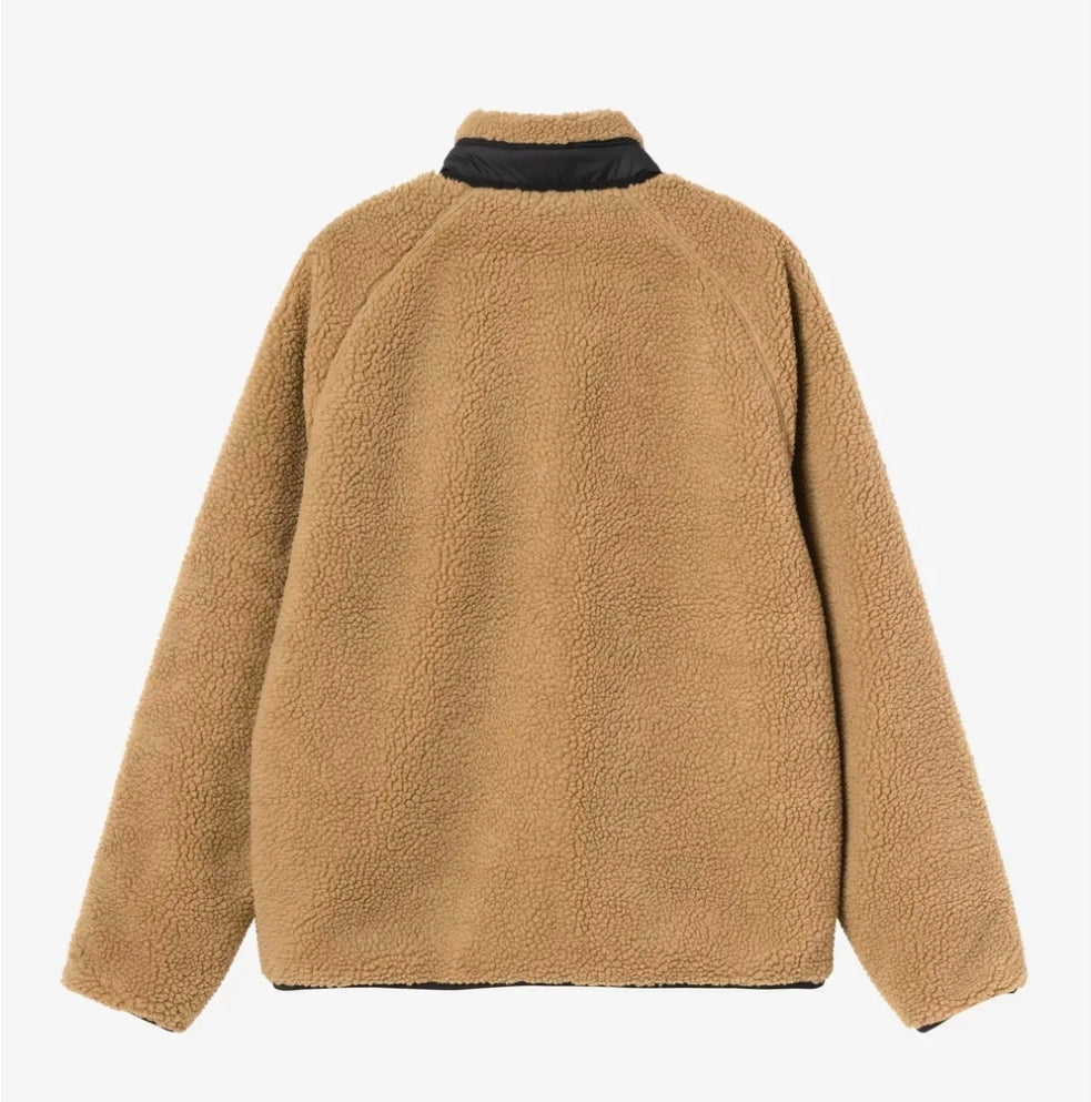 Carhartt WIP Prentis Liner em couro preto