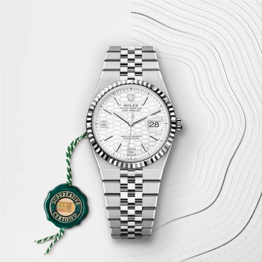 Rolex Land-Dweller – A Nova Era da Precisão em Terra Firme 36mm